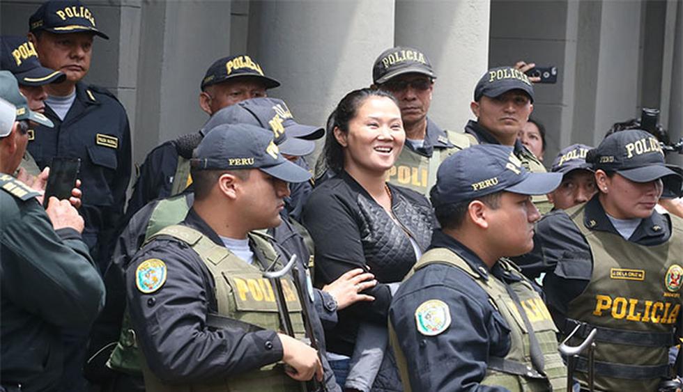 Keiko Fujimori deberá cumplir 36 meses de prisión preventiva en penal de Chorrillos. (Foto: Agencia Andina)