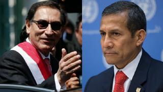 Ollanta Humala a Martín Vizcarra: "Presidente, la crisis no ha terminado"