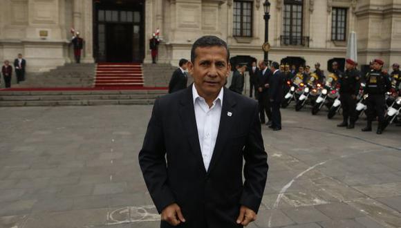 Ollanta Humala no descartó indultar a Alberto Fujimori y a su hermano Antauro. (Roberto Cáceres)