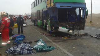 La Oroya: Choque entre auto y ómnibus interprovincial deja tres muertos
