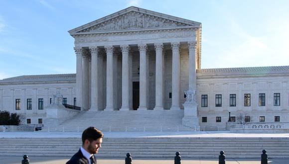 La Corte Suprema de los Estados Unidos en Washington, DC. (Foto: MANDEL NGAN / AFP)