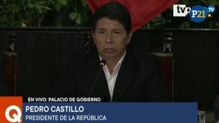 Pedro Castillo EN VIVO brinda conferencia solo a prensa extranjera