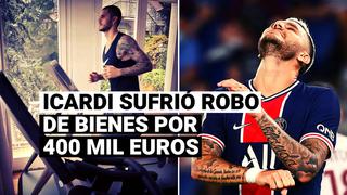 Mauro Icardi sufrió robo de bienes por 400 mil euros mientras estaba de viaje con el PSG