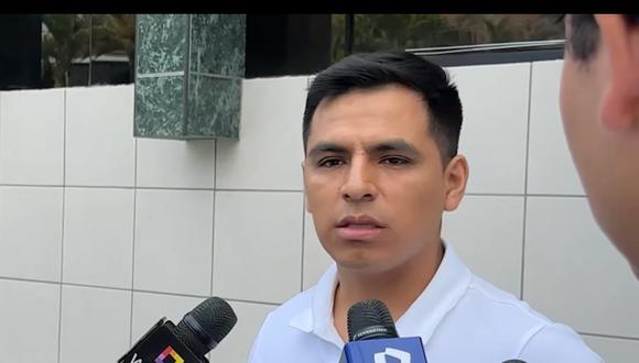 VERSIÓN. Alcalde Franco Vidal no mencionó intervención de rutina. (Foto: Perú 21)