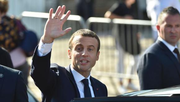 Emmanuel Macron, presidente de Francia (AFP).