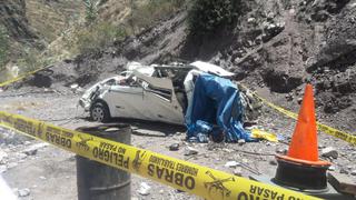 Huarochirí: Chofer de miniván protagonizó otro accidente que dejó 2 muertos en enero de este año