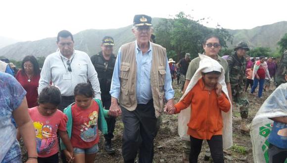 PPK en Huarmey: &quot;Esto va a pasar, estamos poniendo todo nuestro esfuerzo&quot;. (Perú21/David Tolentino)
