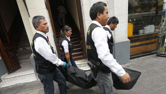 El cuerpo de Emerson Ramírez Samaniego (29) fue hallado en la habitación de un hostal de Los Olivos. (Perú21)