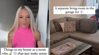 El video donde una madre asegura que fuma marihuana y lo hace en una habitación especial de su casa