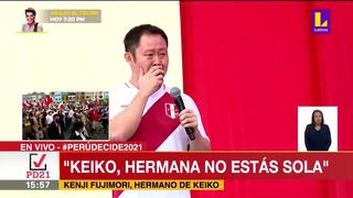 Kenji Fujimori llora al recordar su lucha contra la COVID-19