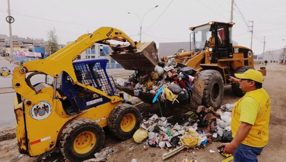 La Municipalidad de Lima indicó que realizó la limpieza de Villa María del Triunfo para evitar que se desate una emergencia sanitaria. (Difusión)