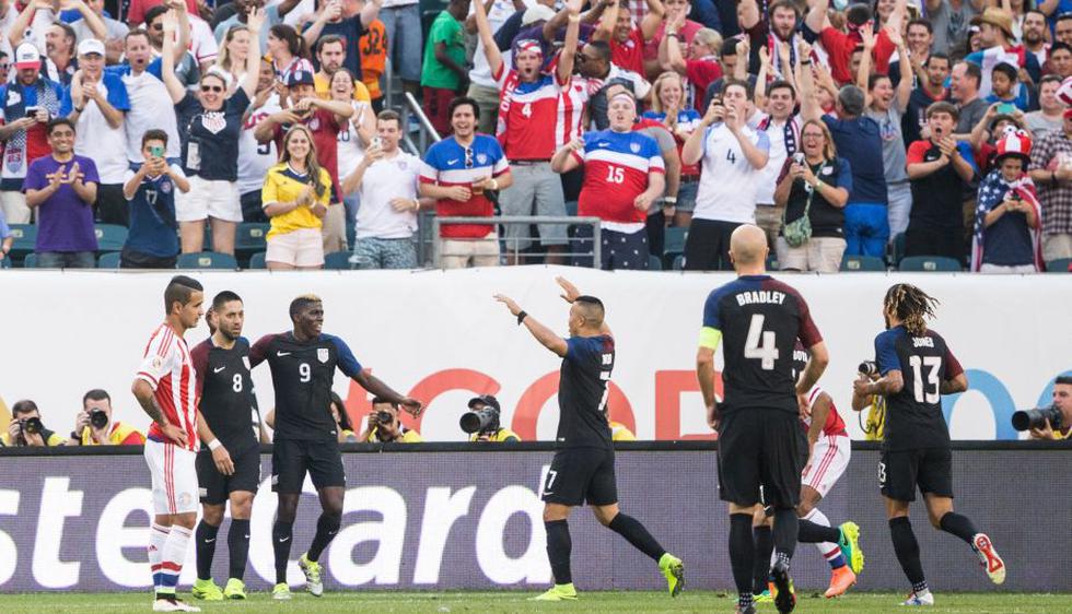 Estados Unidos derrotó 1-0 a Paraguay y clasificó a los cuartos de final de la  Copa América Centenario. (Reuters)