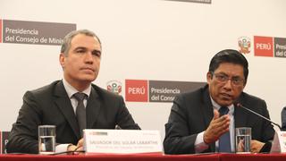 Salvador Del Solar y Vicente Zeballos son citados por adelanto de elecciones