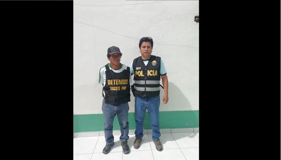 'Colombo' fue capturado hoy al mediodía en la provincia de Huamanga (Ayacucho)