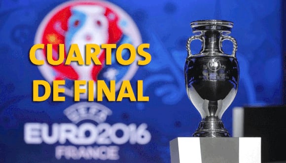 Los partidos por los cuartos de final de la Eurocopa 2016. (AFP)