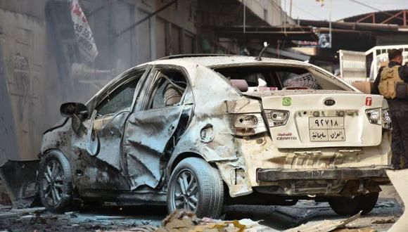 El ataque con coche bomba ocurrió a las 09:00 a.m., hora local, e hirió a otros cinco agentes y a 11 civiles. (Foto: AFP)