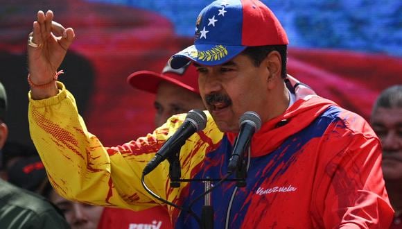 Dictador venezolano busca legitimar su tercer mandato. (Foto de Federico PARRA / AFP)