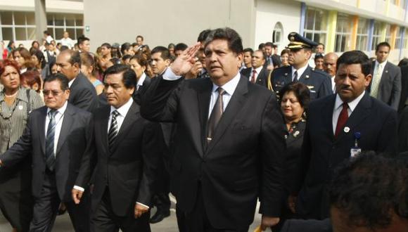 EN EL BANQUILLO. Alan García y José Antonio Chang en la mira de Gana Perú. (Perú21)