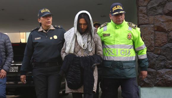 Melisa González Gagliuffi, quien fue liberada el pasado domingo, permanecía detenida en la comisaría de Orrantia, en San Isidro. (GEC)
