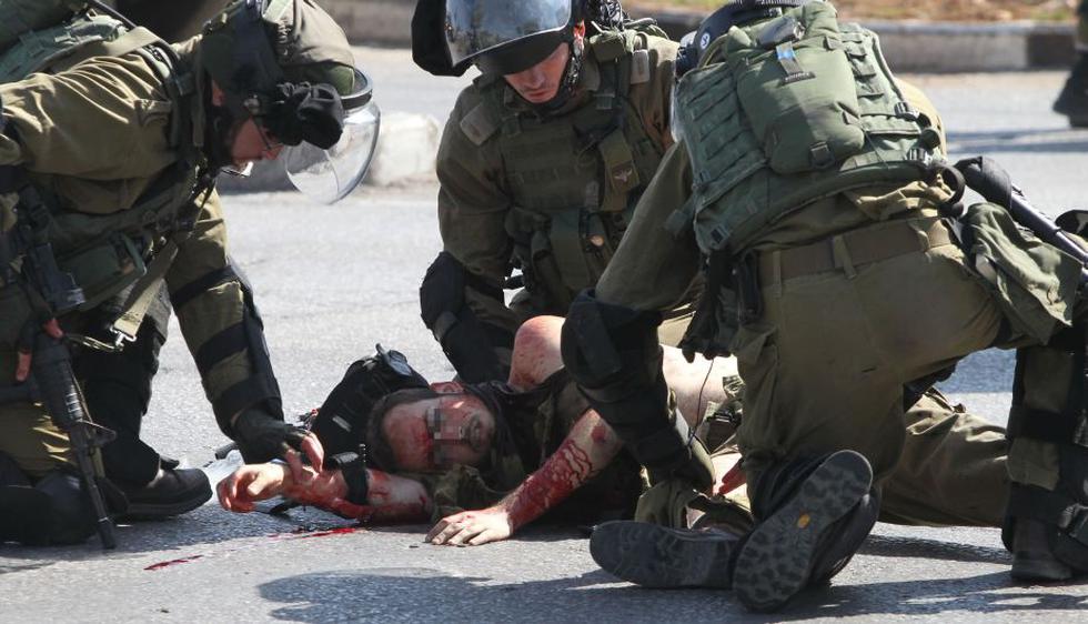 Fuerzas Armas de Israel abatieron a palestinos que intentaron apuñalarlos (AFP)