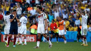 Cuartos de final de Copa del Mundo 2014: Alemania ganó 1-0 a Francia