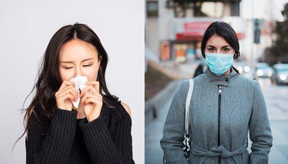 Cómo diferenciar el coronavirus de una gripe y un resfrío. (Getty Images)