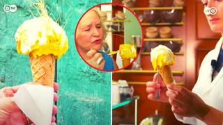 ‘El cetro del rey’: Bola de helado bañada en oro es uno de los postres más costosos del mundo