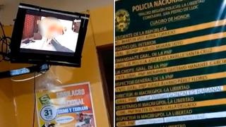 Policías fueron sorprendidos viendo pornografía en la comisaría de Pacasmayo [VIDEO] 