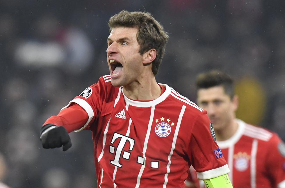 Bayern Munich aplastó al Besiktas en su primer encuentro por los octavos de final de la Champions League. (REUTERS)
