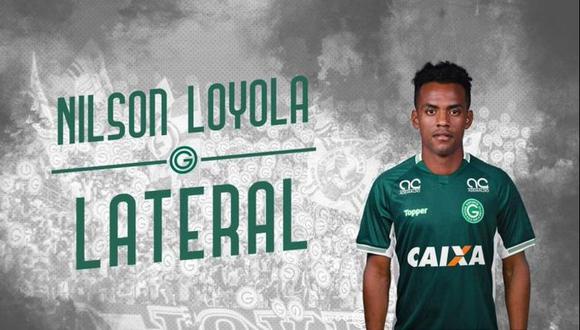 Nilson Loyola llegó al Goiás procedente de Melgar. (Foto: @goiasoficial)