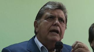 Alan García: "Naufragio económico del país es herencia humalista"