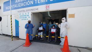 Arequipa: dos madres superaron al COVID-19 y salieron juntas del Hospital Goyeneche