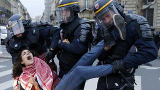Francia: Policía detuvo a más de 200 manifestantes tras protesta en centro de París [Video]