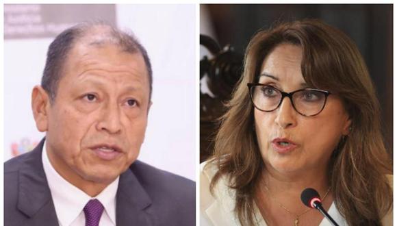 Ministro de Trabajo dice que Dina Boluarte "va a explicar" la procedencia, de origen desconocido, de 1 millón de soles en sus cuentas entre 2016 y 2022. (Fotos: Andina)