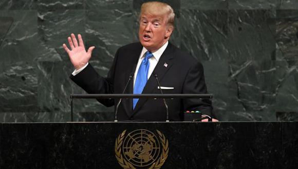 Donald Trump, presidente de EE.UU. (AFP).