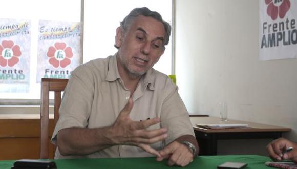 Pedro Francke habló sobre la relación entre Frente Amplio y PPK. (Perú21)