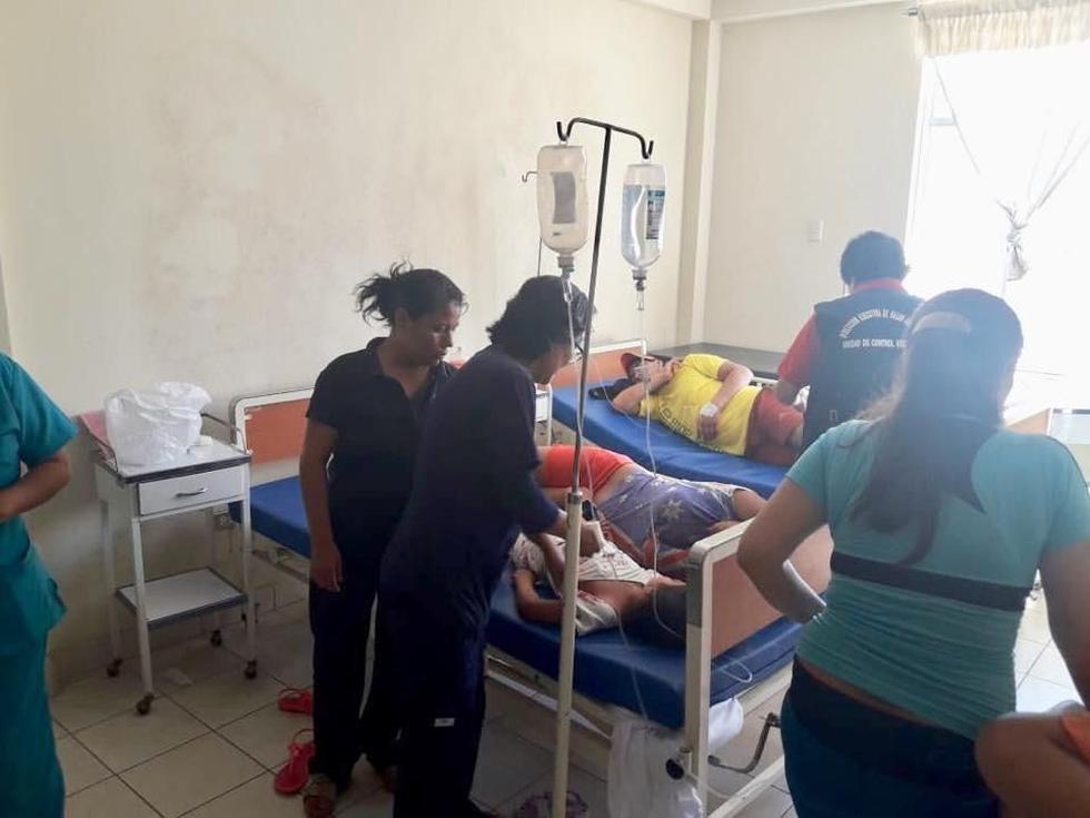 Afectados fueron trasladados a diversos centros de salud en Reque y Monsefú, en los que se les diagnosticó gastroenterocolitis aguda.