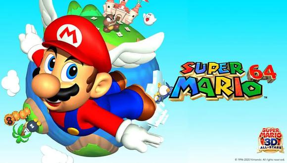 Super Mario 64. (Foto:Nintendo)
