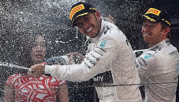 Lewis Hamilton sigue ganando en la Fórmula 1. (AFP)