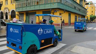 Vehículos eléctricos recogerán residuos en el Centro Histórico de Lima [FOTOS]