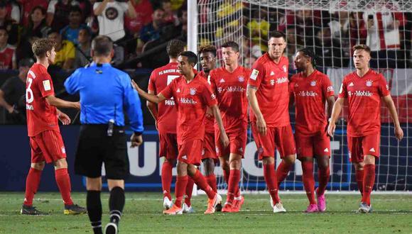 Bayern Munich vs. Milan se miden por la International Champions Cup 2019. (Foto: AFP)