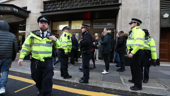 La Policía registra hoy varios inmuebles en Bath, Londres, Portsmouth y Leeds, sin aportar más detalles del operativo. (Foto referencial: AFP)