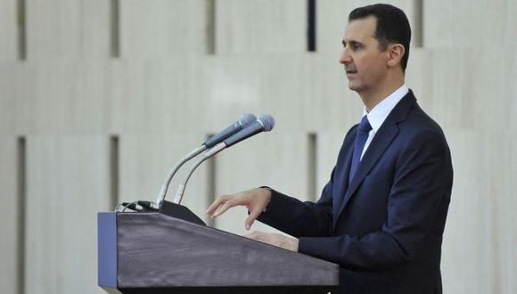 Bashar al Assad dijo que el terrorismo debe ser aplastado. (Reuters)