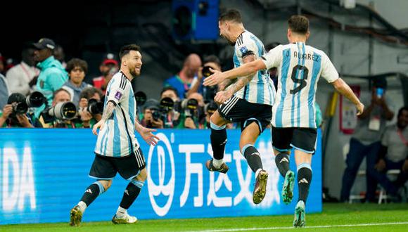 Argentina venció a Australia en el Mundial Qatar 2022. (Getty Images)
