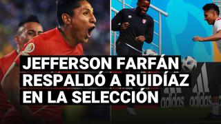 Jefferson Farfán confía en la capacidad goleadora de Raúl Ruidíaz con la selección peruana