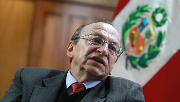 Falleció el exfiscal de la Nación José Peláez. (Foto: Andina)