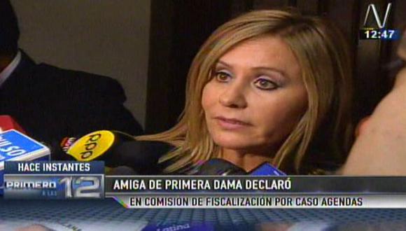 Nadine Heredia: Amiga de primera dama negó haber recibido dinero por parte de ella. (Canal N)