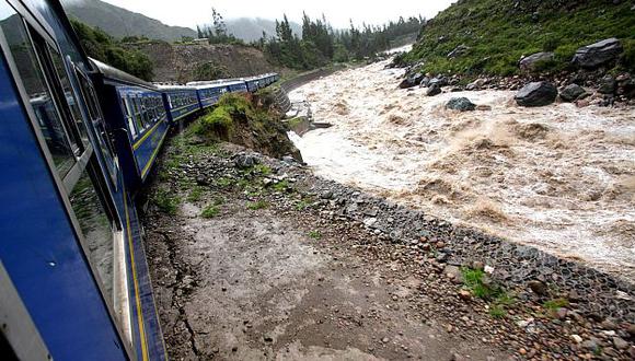 El río Vilcanota llegó a tener un caudal de 670 metros cúbicos por segundo. (Andina)