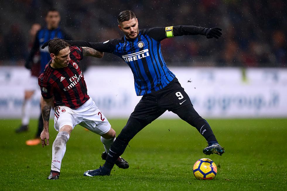 Con 50 unidades, Milan marcha sexto en la clasificación a ocho puntos del Inter, que se ubica en el cuarto lugar de la tabla de posiciones. (GETTY IMAGES)