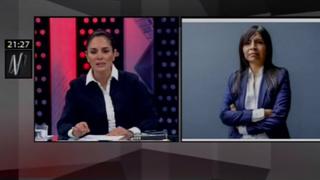 Giuliana Loza: “Interrogatorio a Montesinos es parte de todo el show del fiscal Pérez”